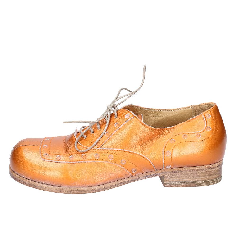 scarpe donna MOMA classiche arancione pelle 45404A VINTAGE EX441 Outlet