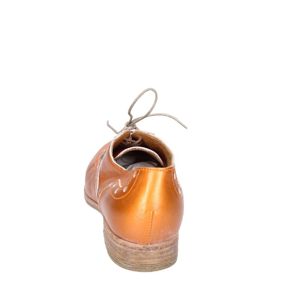 scarpe donna MOMA classiche arancione pelle 45404A VINTAGE EX441 Outlet