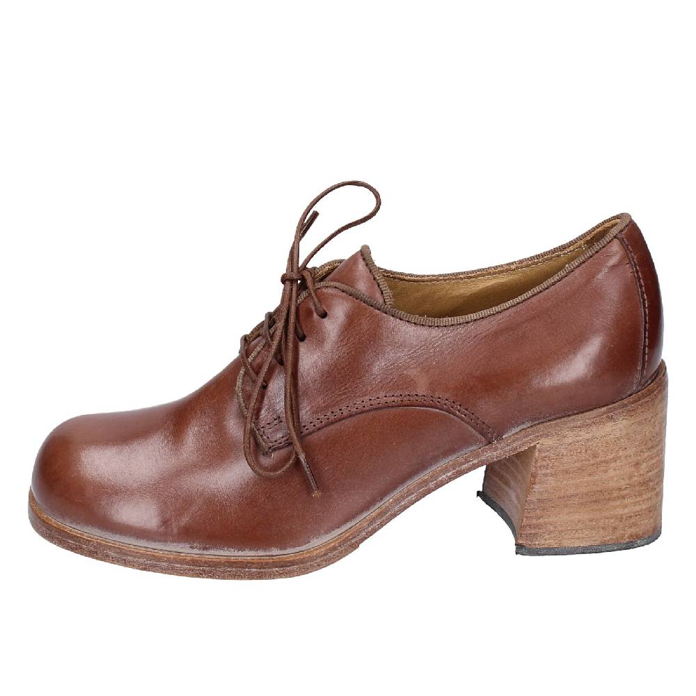 scarpe donna MOMA classiche marrone pelle 47401A VINTAGE EX445 Saldi