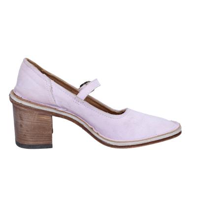scarpe donna MOMA decollete lilla camoscio BK303 Vendita Economica