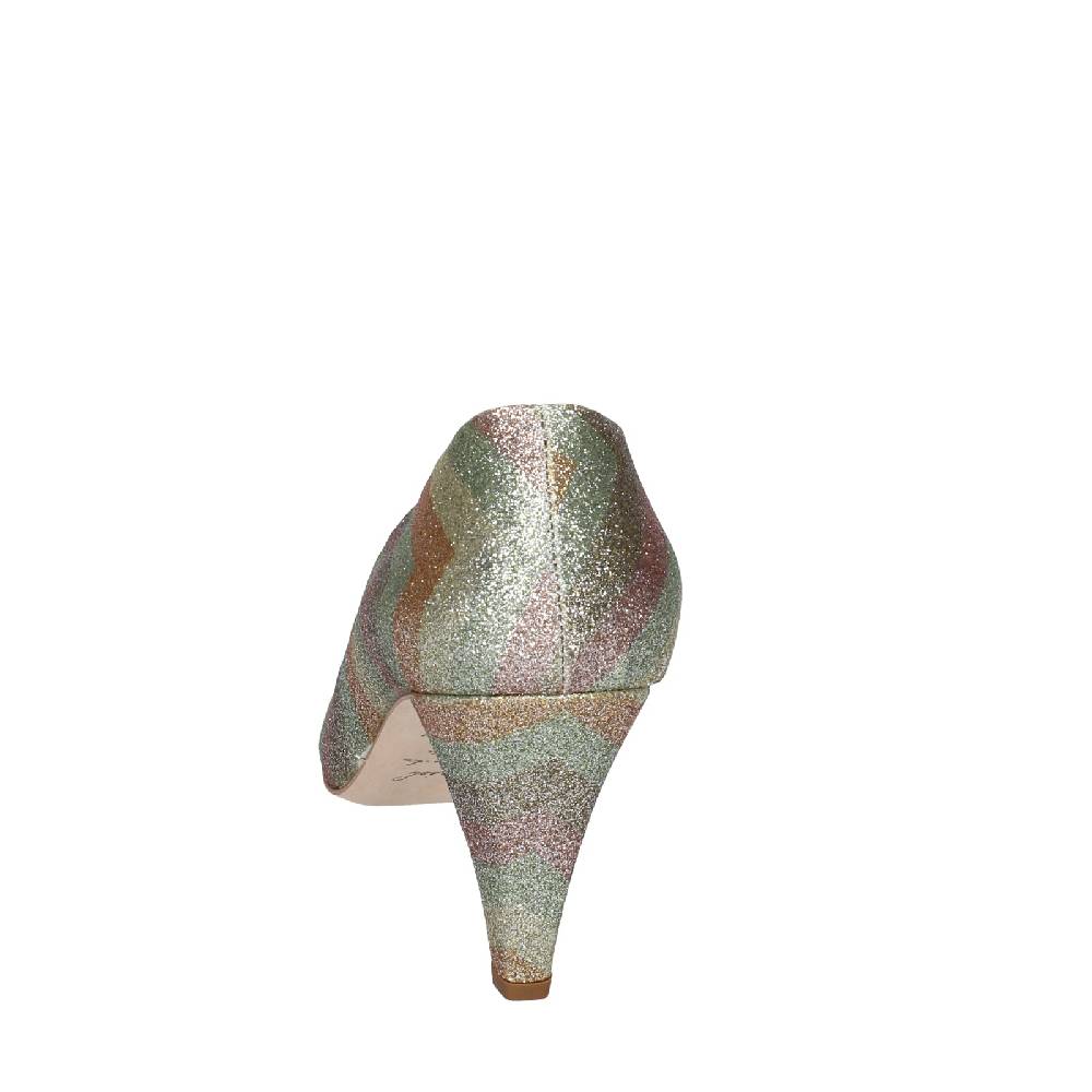 scarpe donna ANNIEL decollete oro glitter EY683 I Più Venduti