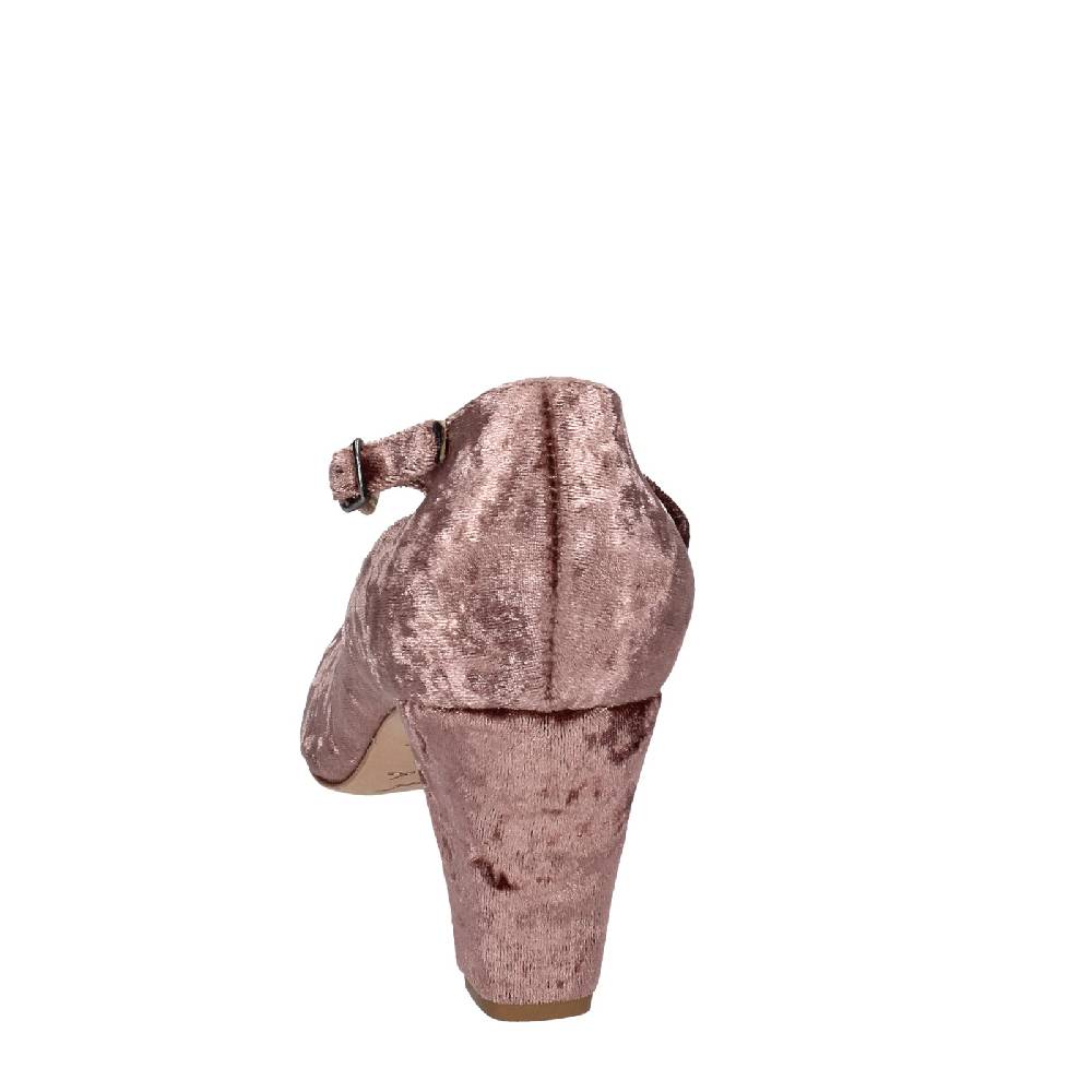 scarpe donna ANNIEL decollete marrone velluto EX279 Italia