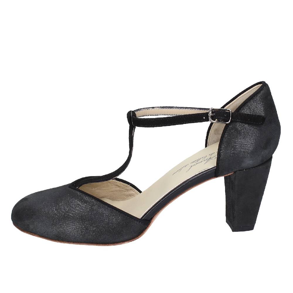 scarpe donna ANNIEL decollete nero camoscio EX258 In Linea