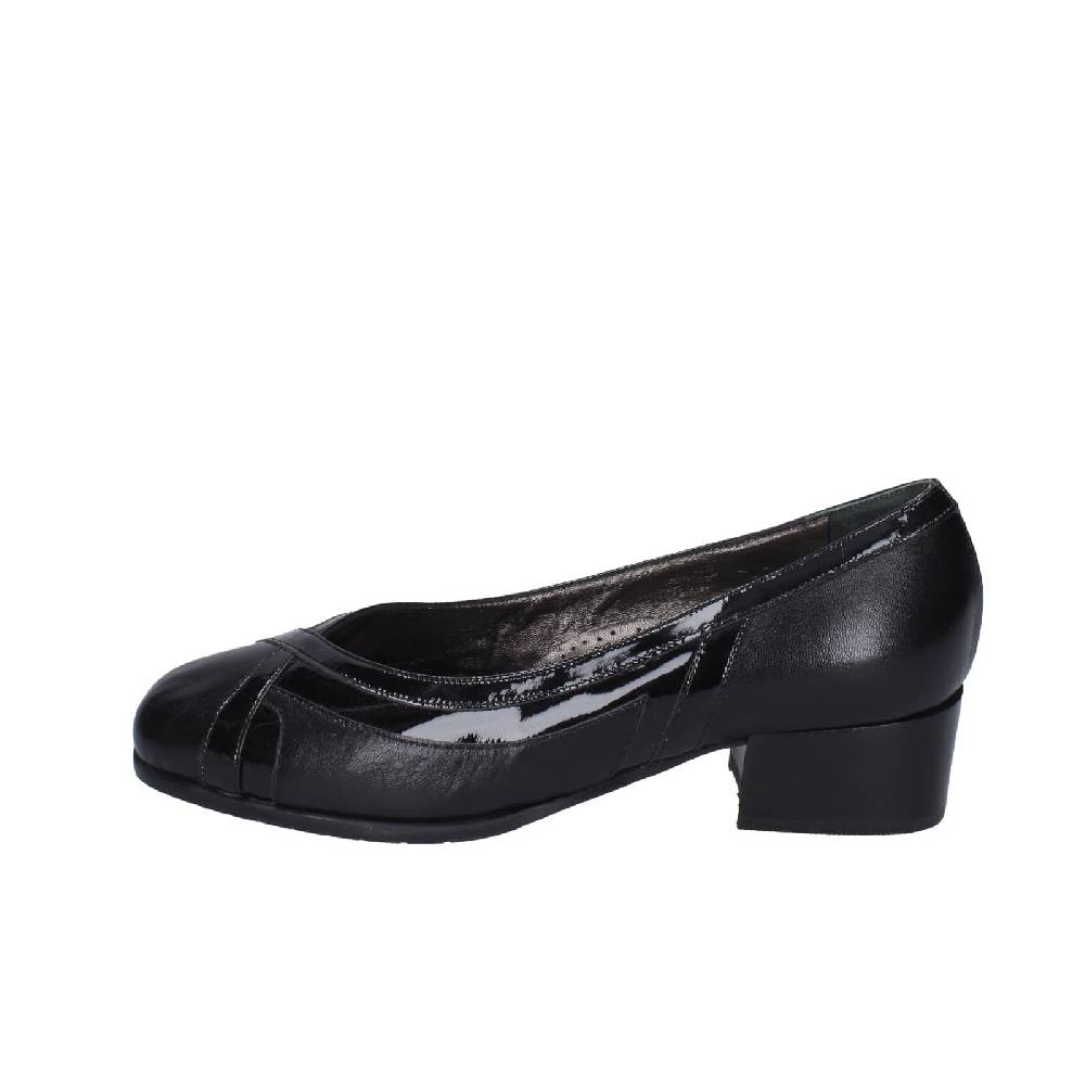 scarpe donna CONFORT decollete nero pelle vernice 1473 EZ334 Soddisfazione Garantita