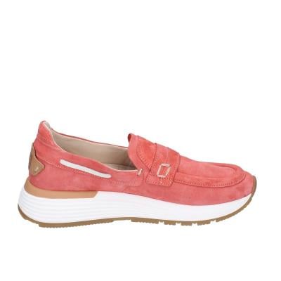 scarpe donna MOMA mocassini rosa camoscio 3FS413-CRP13 BC813 Qualità Garantita