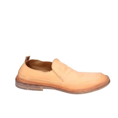 scarpe donna MOMA mocassini arancione pelle 1ES453-SAF BC806 Fino Al -60%