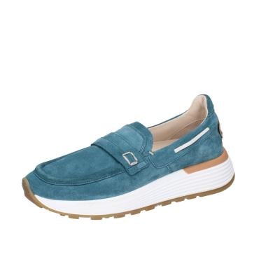 scarpe donna MOMA mocassini verde camoscio 3FS413-CRP11 BC851 Affare Del Giorno