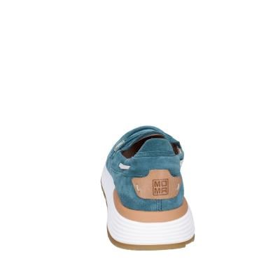 scarpe donna MOMA mocassini verde camoscio 3FS413-CRP11 BC851 Affare Del Giorno