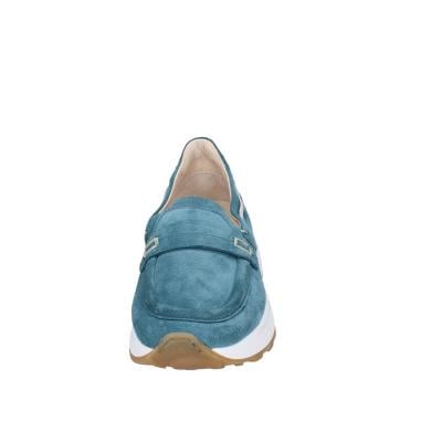scarpe donna MOMA mocassini verde camoscio 3FS413-CRP11 BC851 Affare Del Giorno