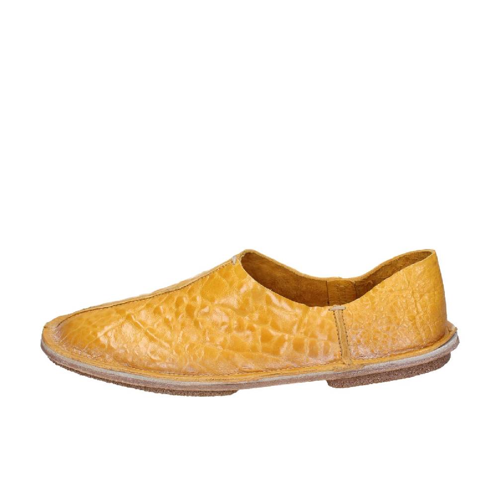 scarpe donna MOMA mocassini giallo pelle 1FS438-NANZ EZ873 Prezzo Ridotto