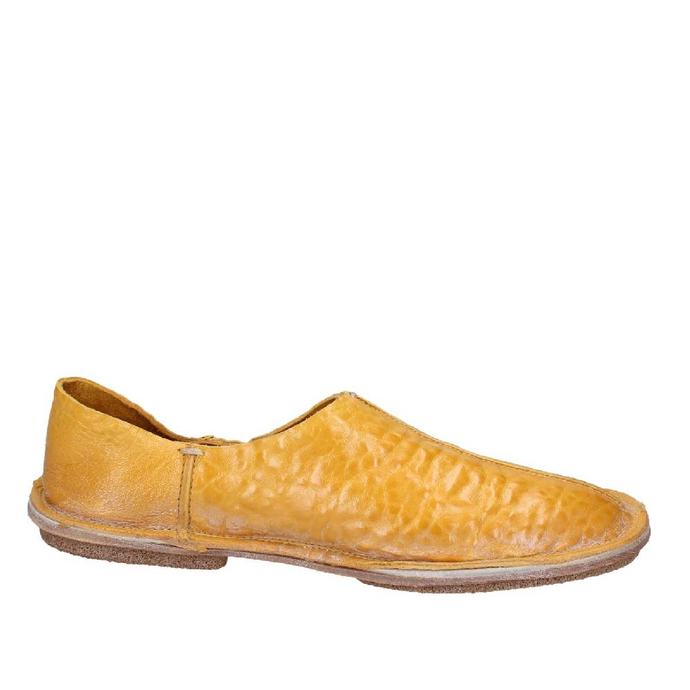 scarpe donna MOMA mocassini giallo pelle 1FS438-NANZ EZ873 Prezzo Ridotto