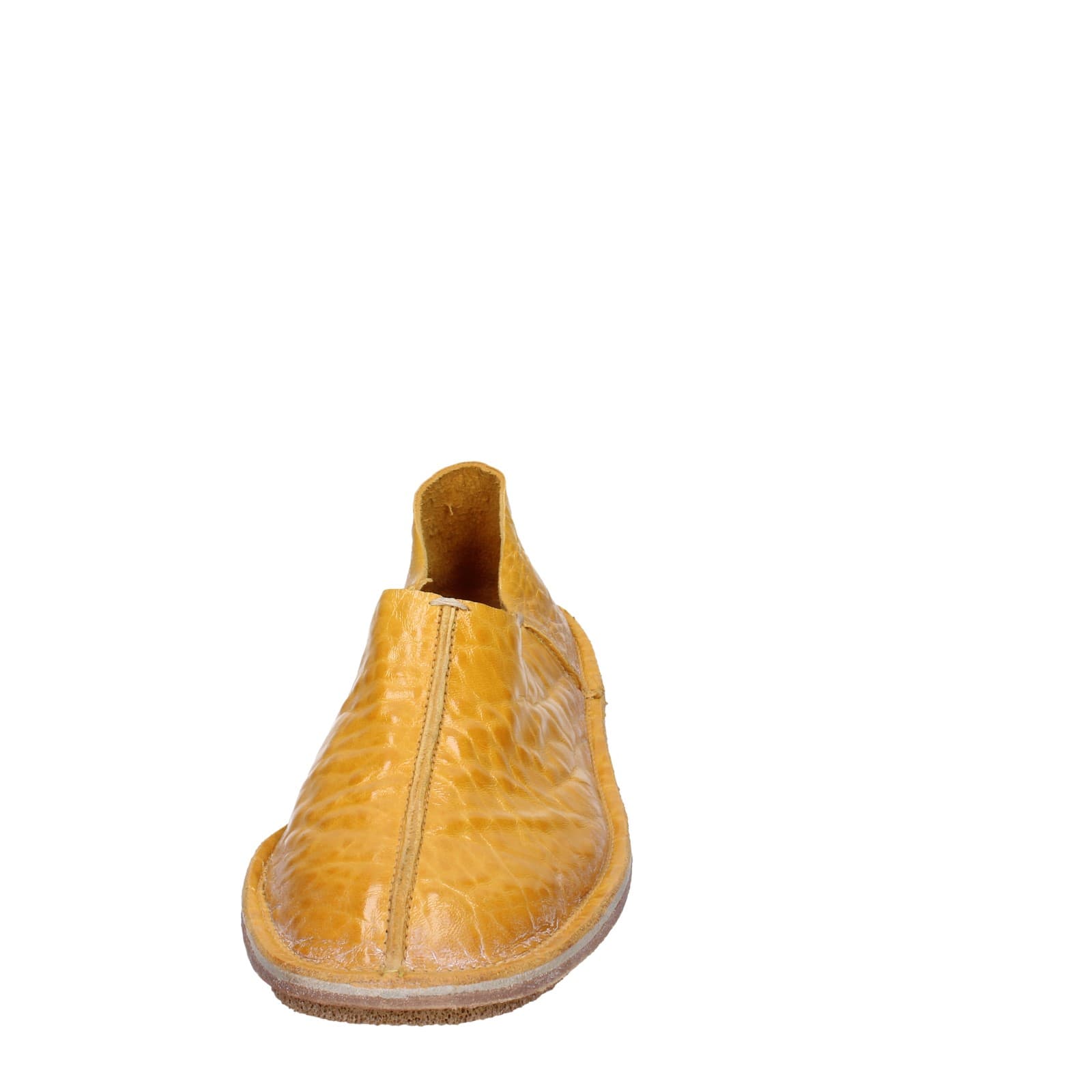 scarpe donna MOMA mocassini giallo pelle 1FS438-NANZ EZ873 Prezzo Ridotto