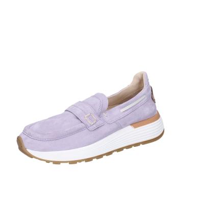 scarpe donna MOMA mocassini viola camoscio 3FS413-CRP12 BC786 Presa