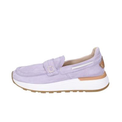 scarpe donna MOMA mocassini viola camoscio 3FS413-CRP12 BC786 Presa