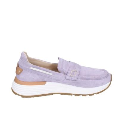 scarpe donna MOMA mocassini viola camoscio 3FS413-CRP12 BC786 Presa