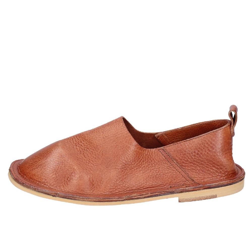 scarpe donna MOMA mocassini marrone pelle VINTAGE SLIP ON EX464 Outlet