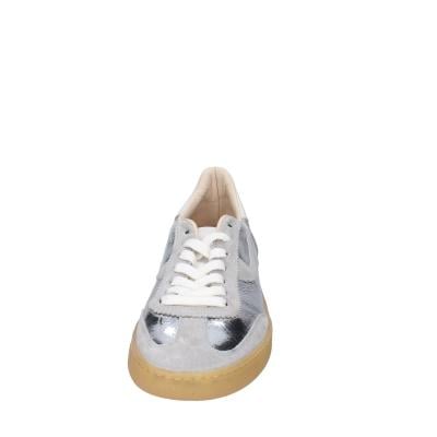 scarpe donna MOMA sneakers argento pelle lucida grigio camoscio 3AS420-CRV BC788 Nuovo
