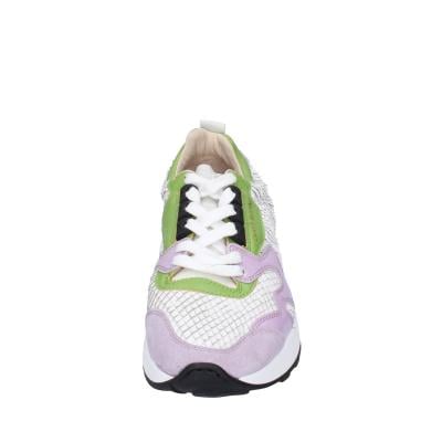 scarpe donna MOMA sneakers viola pelle bianco camoscio 3AS401-CR8 BC72 Vendita