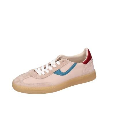 scarpe donna MOMA sneakers rosa pelle lucida camoscio 3AS420-CRV6 BC771 Negozi Online