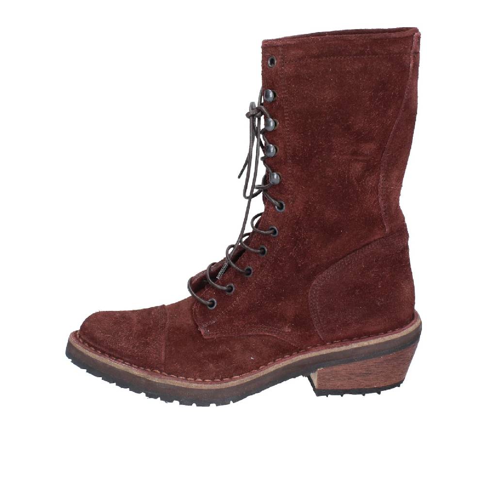 scarpe donna MOMA stivaletti bordeaux camoscio 77301C EY578 Promozione Limitata