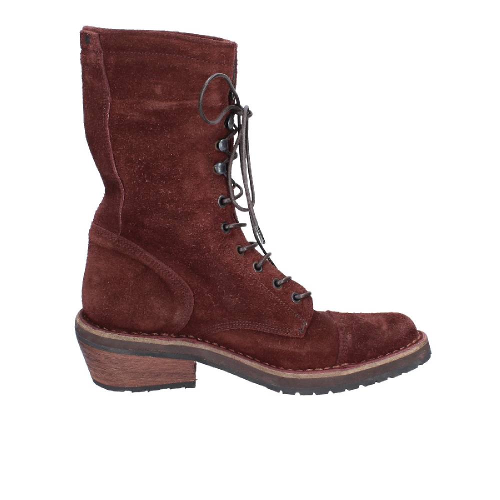 scarpe donna MOMA stivaletti bordeaux camoscio 77301C EY578 Promozione Limitata