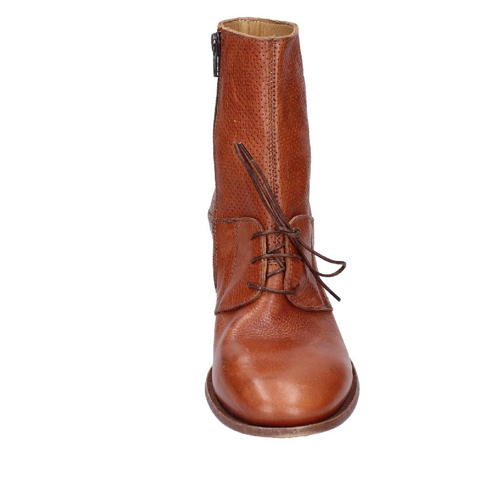 scarpe donna MOMA stivaletti marrone pelle 28403C VINTAGE EX401 Fino Al -60%