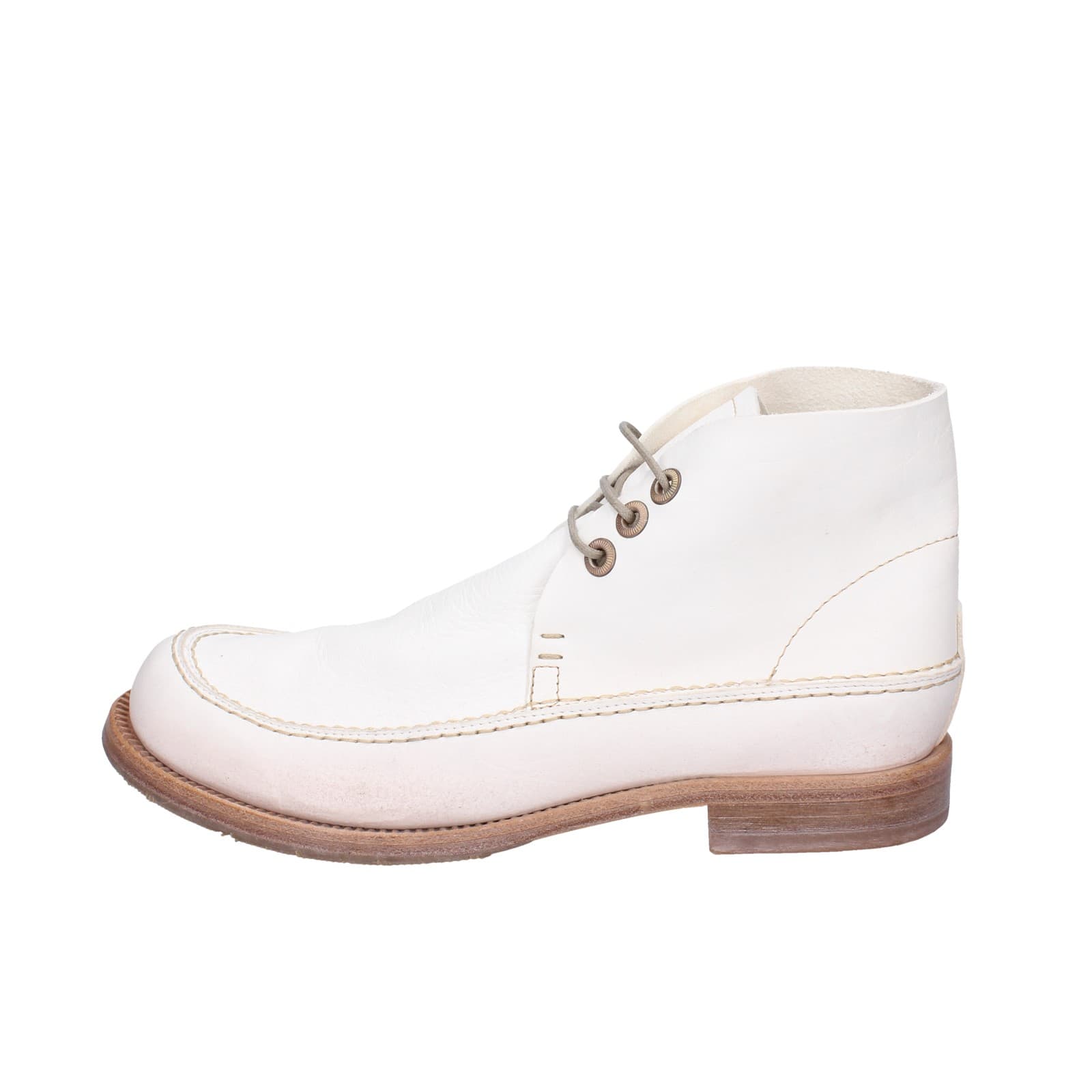scarpe donna MOMA stivaletti bianco pelle 1BS474-NAC EZ868 Shopping Online