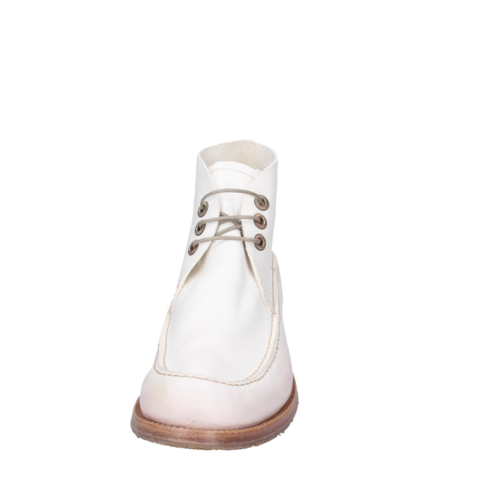 scarpe donna MOMA stivaletti bianco pelle 1BS474-NAC EZ868 Shopping Online