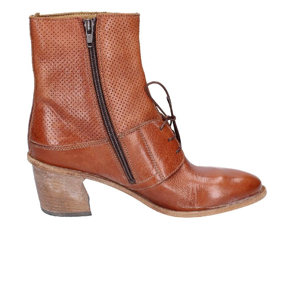 scarpe donna MOMA stivaletti marrone pelle 28403C VINTAGE EX394 Convenienza