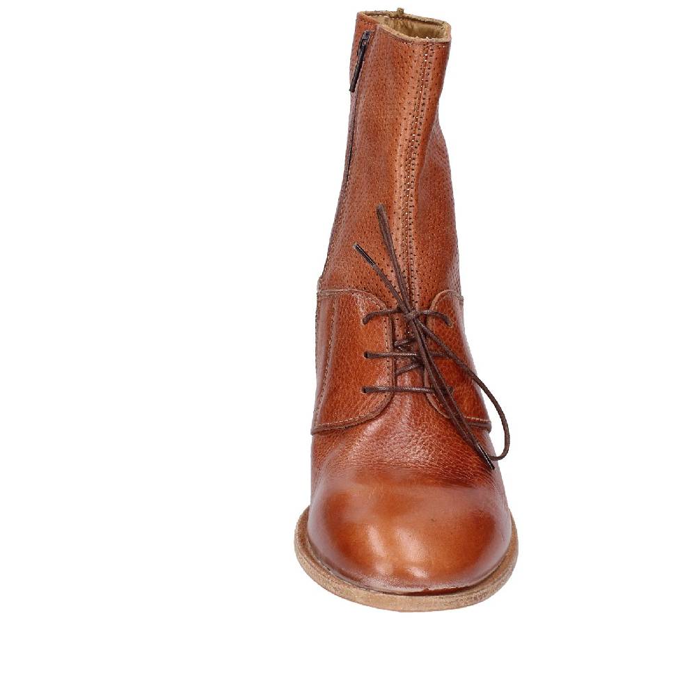 scarpe donna MOMA stivaletti marrone pelle 28403C VINTAGE EX394 Convenienza