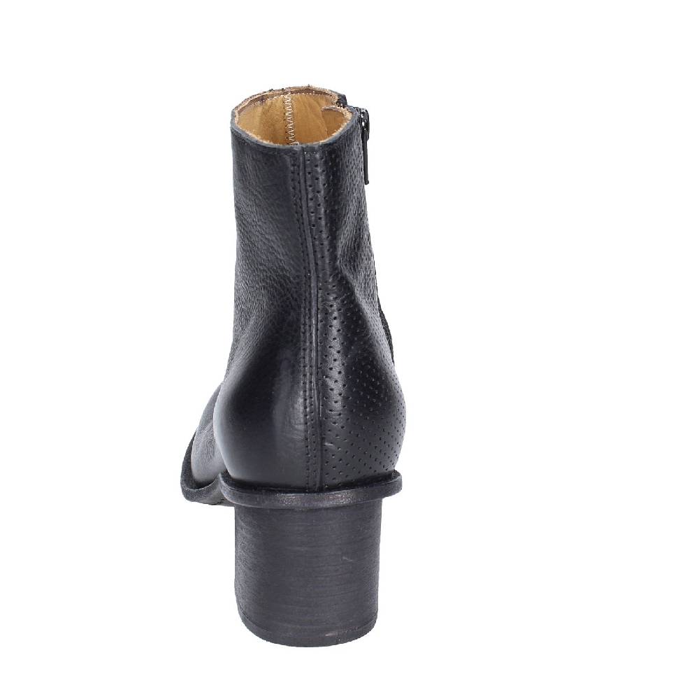 scarpe donna MOMA stivaletti nero pelle 28405C VINTAGE EX395 Novità