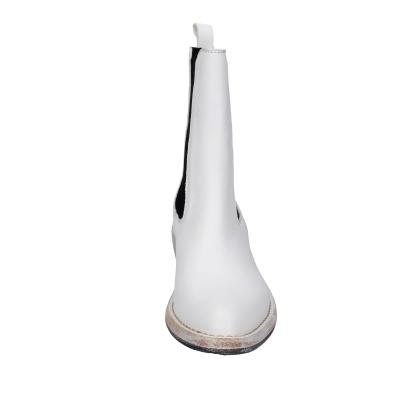 scarpe donna MOMA stivaletti bianco pelle 1CW228-CAP BD489 Economico