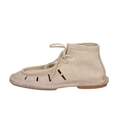 scarpe donna MOMA stivaletti marrone camoscio 1BS441-K0B BC823 In Vendita