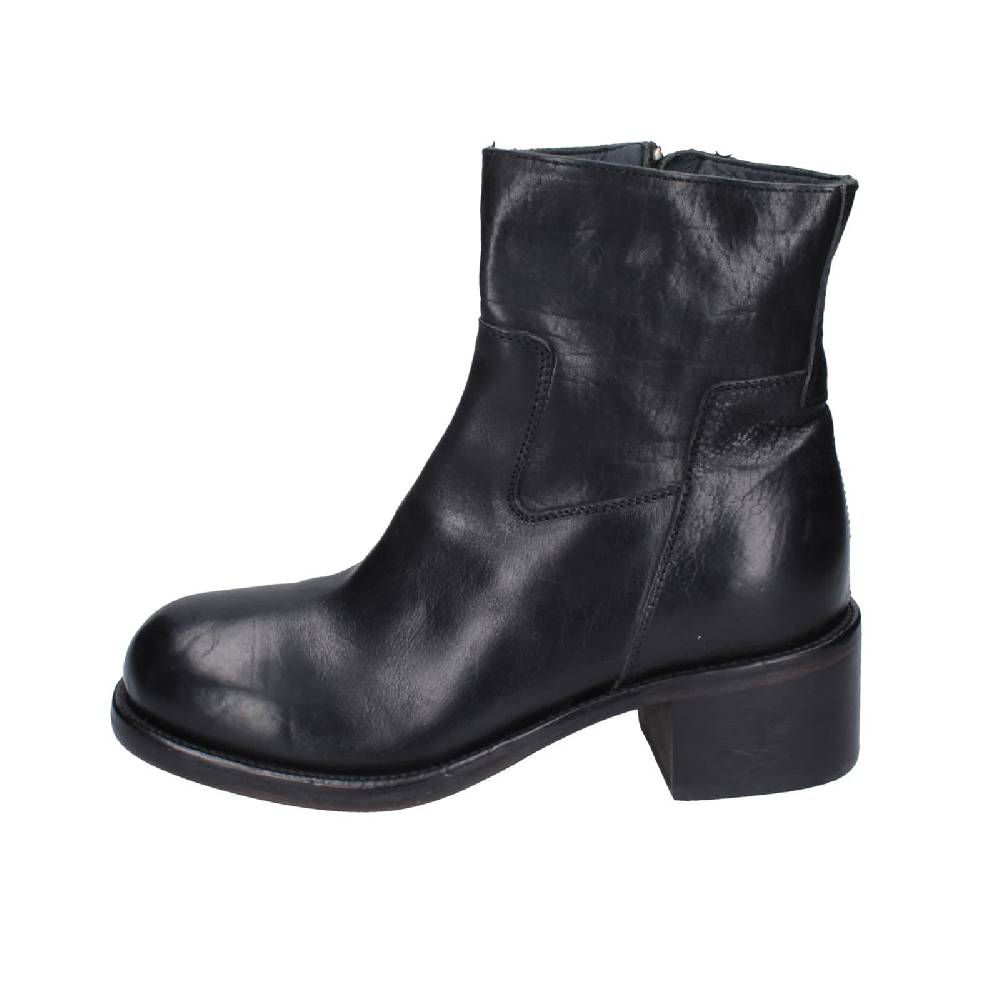 scarpe donna MOMA stivaletti nero pelle 72303C-CU EY498 Hotsell