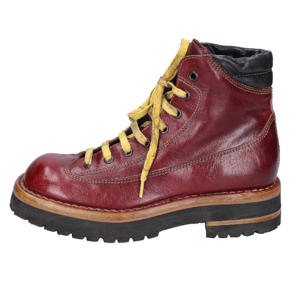 scarpe donna MOMA stivaletti bordeaux pelle 81302B EY561 Saldi Di Fabbrica