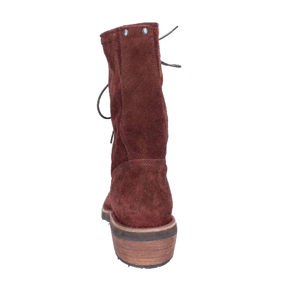 scarpe donna MOMA stivaletti bordeaux camoscio 77301C VINTAGE EX520 I Più Venduti