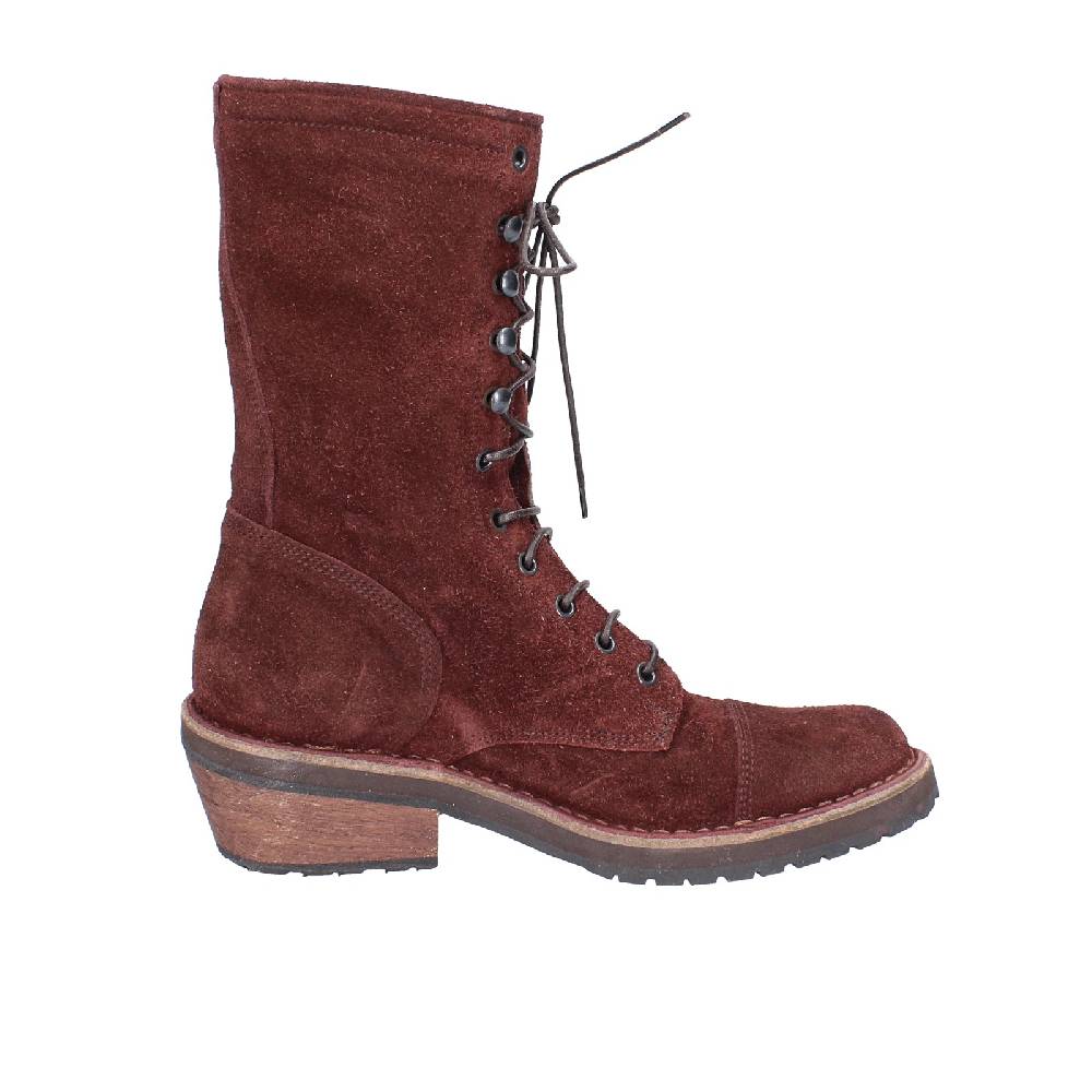scarpe donna MOMA stivaletti bordeaux camoscio 77301C VINTAGE EX520 I Più Venduti