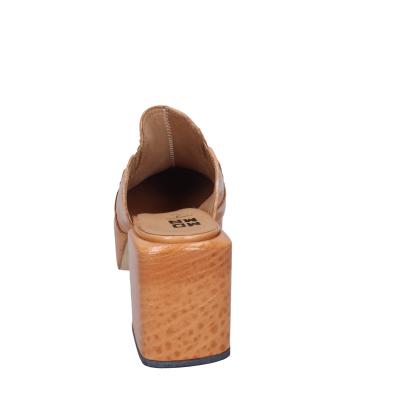 scarpe donna MOMA sandali marrone pelle 1GS448-NAP BC64 Vendite Flash