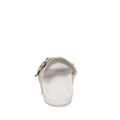 scarpe donna MOMA sandali beige camoscio pelle 1GS458-K0B BC831 Negozio