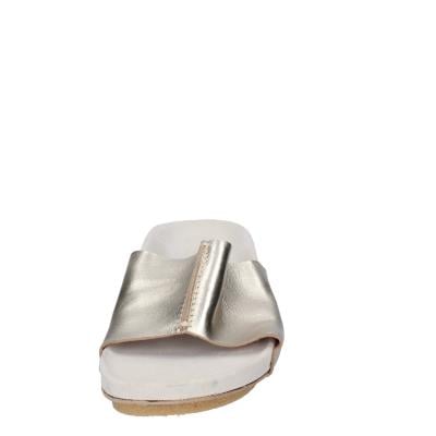 scarpe donna MOMA sandali oro pelle platino 1GS455-RA BC69 Italy