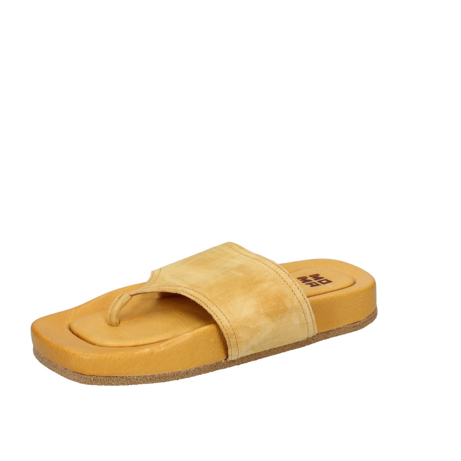 scarpe donna MOMA sandali giallo pelle 1GS474 EZ866 In Linea
