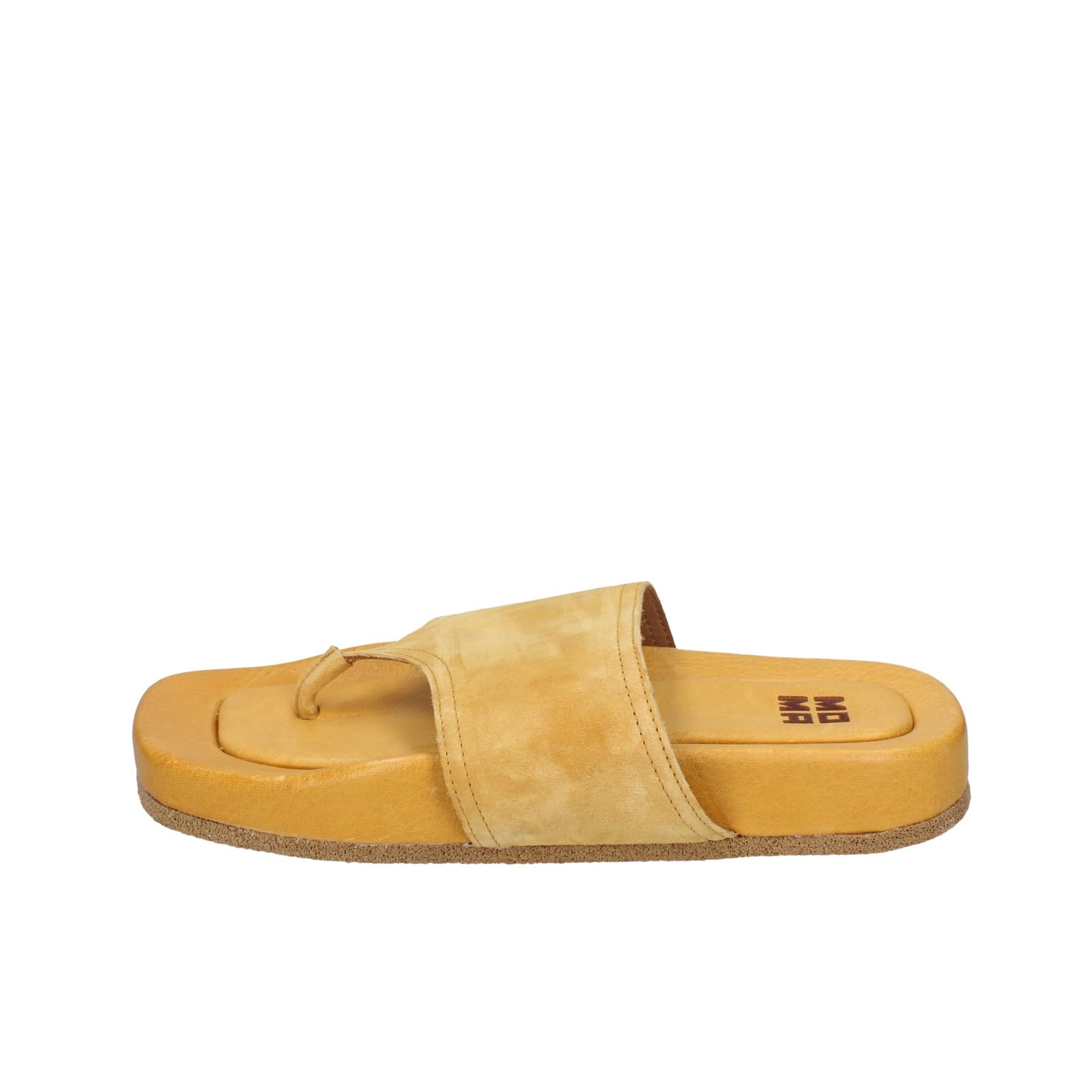 scarpe donna MOMA sandali giallo pelle 1GS474 EZ866 In Linea