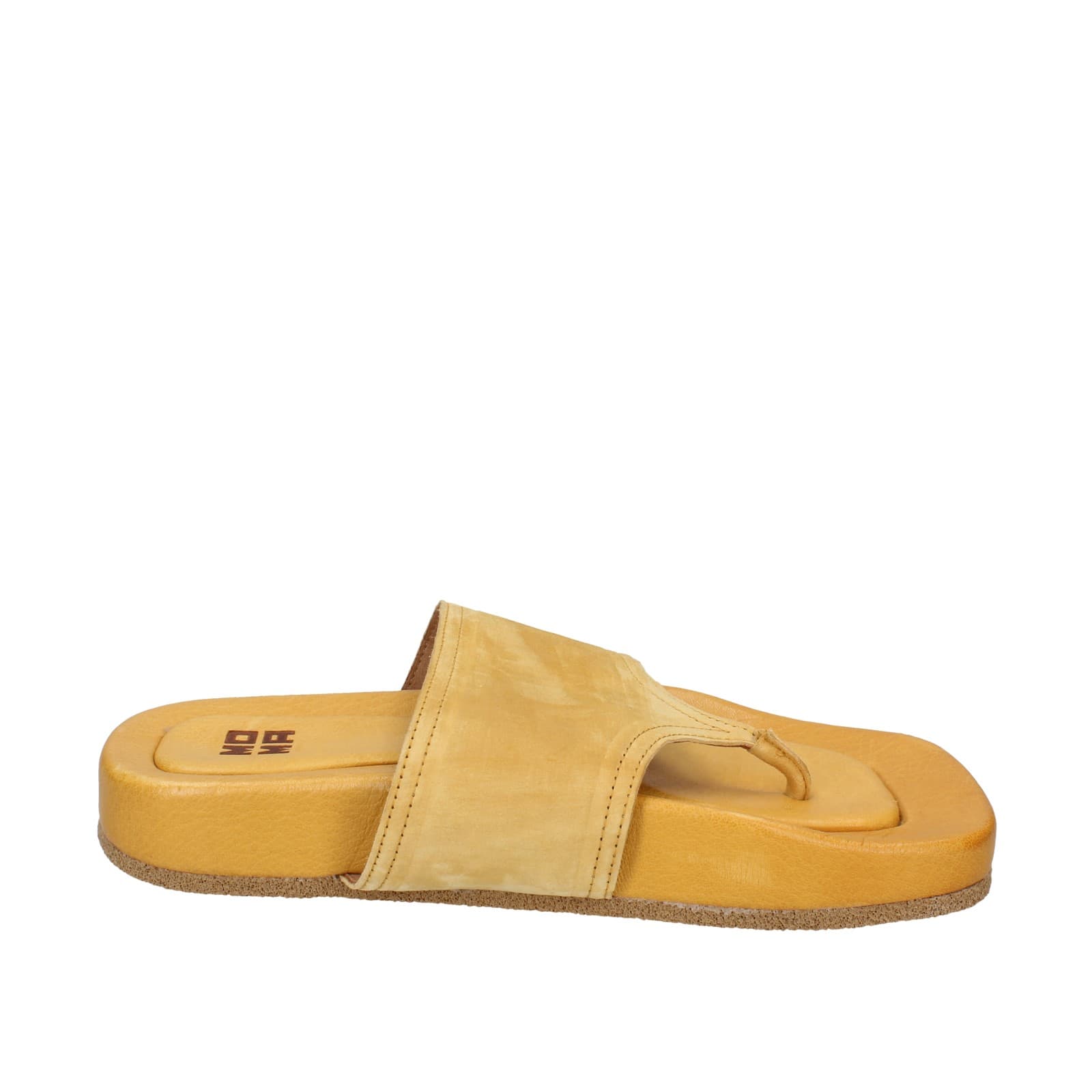 scarpe donna MOMA sandali giallo pelle 1GS474 EZ866 In Linea
