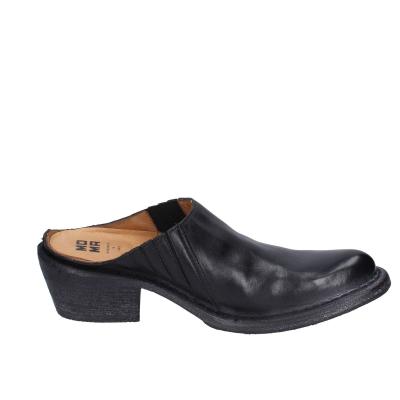 scarpe donna MOMA sandali nero pelle 1FS426-NAC BC781 Vendita