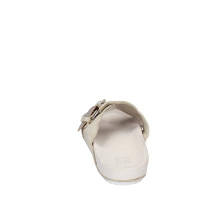scarpe donna MOMA sandali beige pelle oro camoscio 1GS458-K0B BC770 Promozione