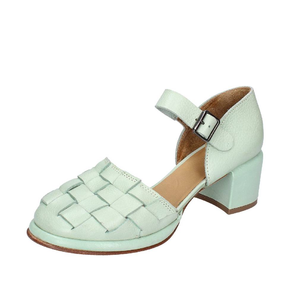 scarpe donna MOMA sandali verde pelle 44402G VINTAGE EX462 Spedizione Gratuita
