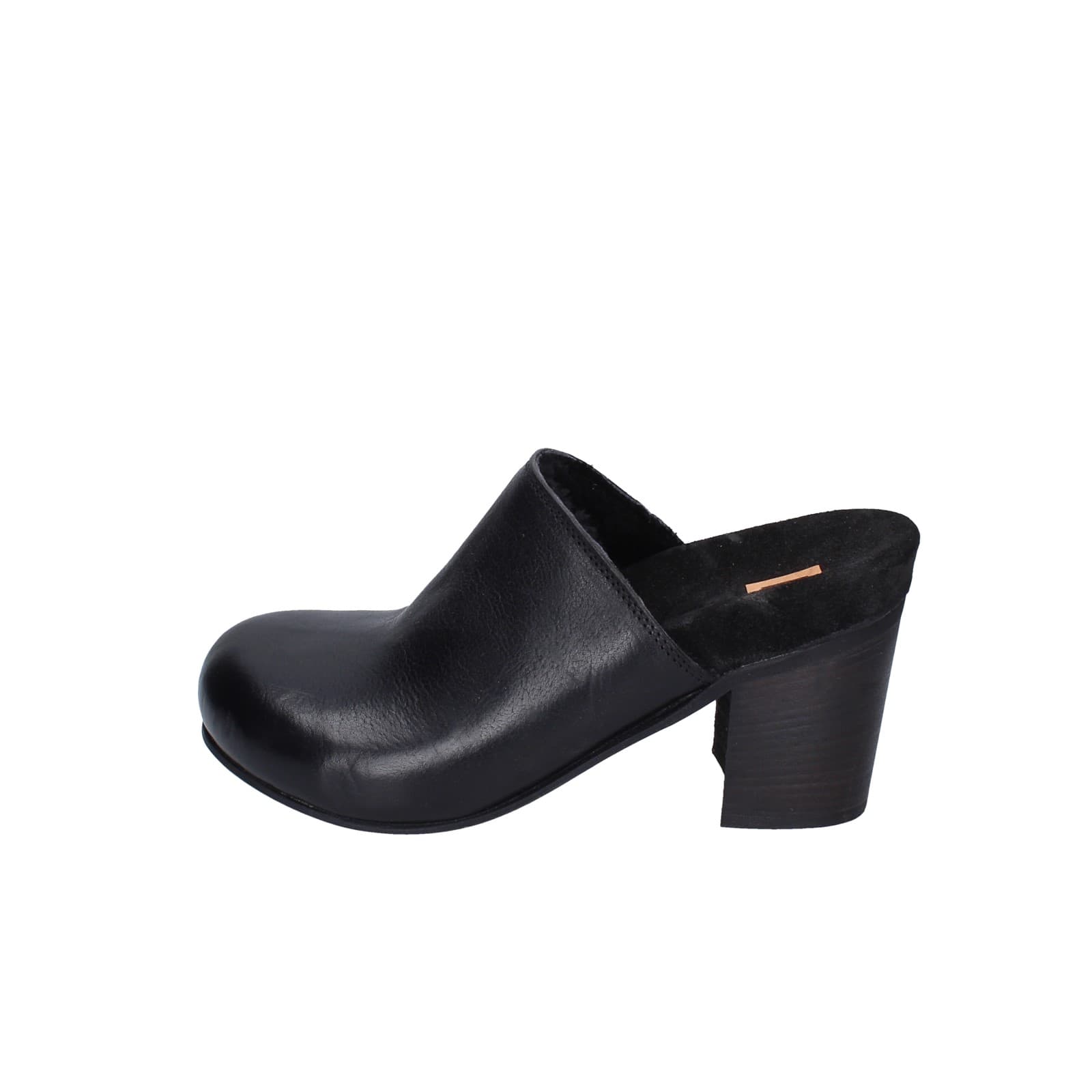 scarpe donna MOMA sandali nero pelle 86301G-CUM EY490 Pezzi Unici