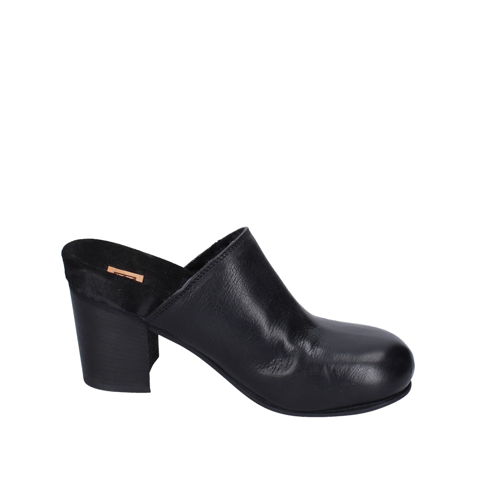 scarpe donna MOMA sandali nero pelle 86301G-CUM EY490 Pezzi Unici