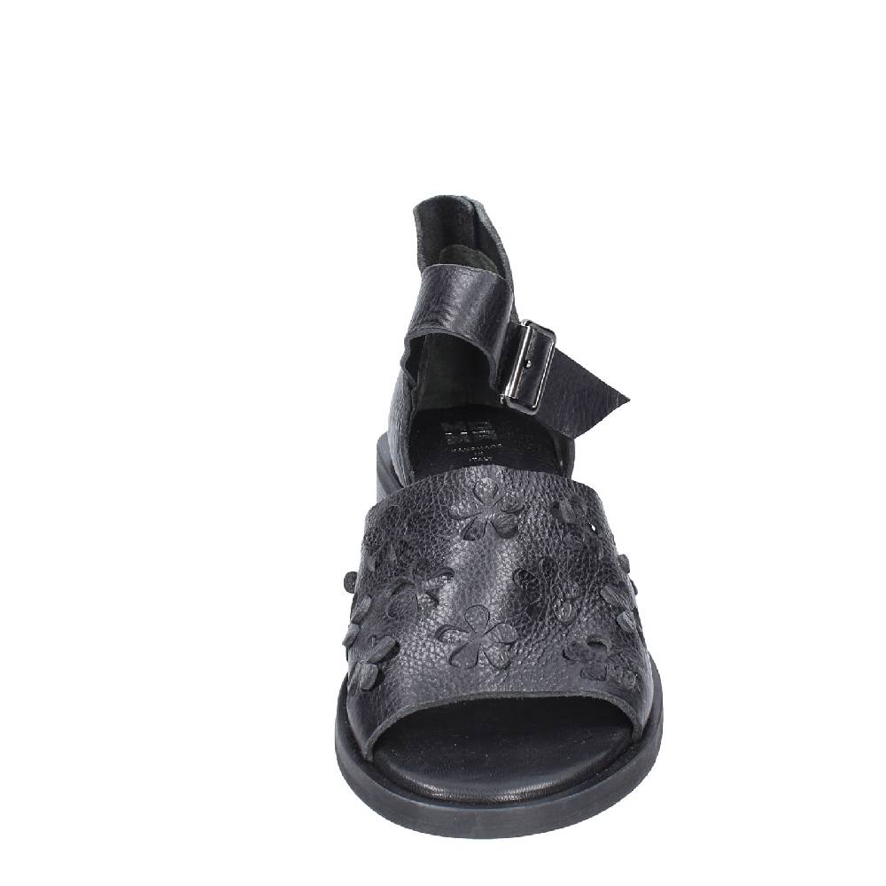 scarpe donna MOMA sandali nero pelle 35404G VINTAGE EX405 Fino Al -60%