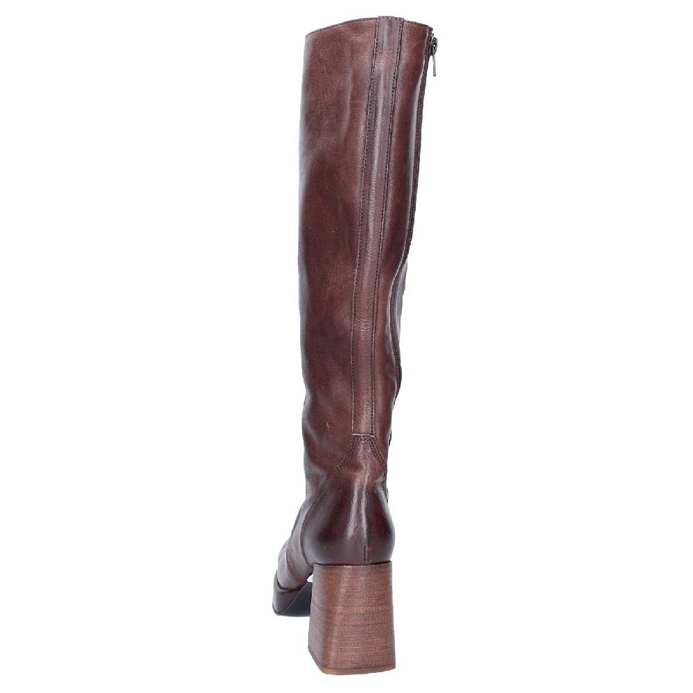scarpe donna MOMA stivali marrone pelle 83303D VINTAGE EX522 Offerta